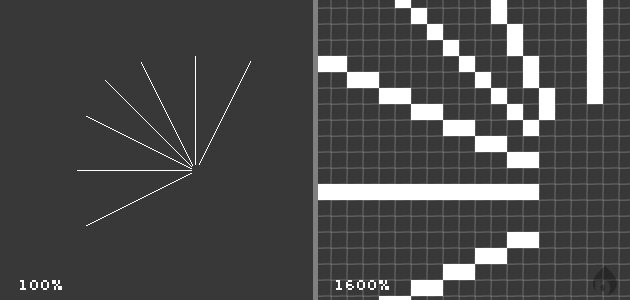 Isometric line examples